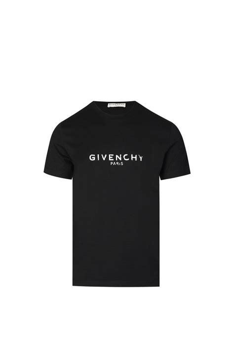 givenchy logo tshirt|Givenchy distressed t shirt.